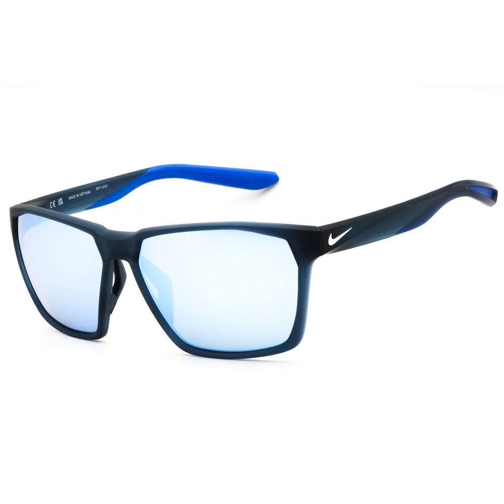 NWT Nike NIKE MAVERICK M N IB6917XN 410 Blue Rectangle Sunglasses 59mm